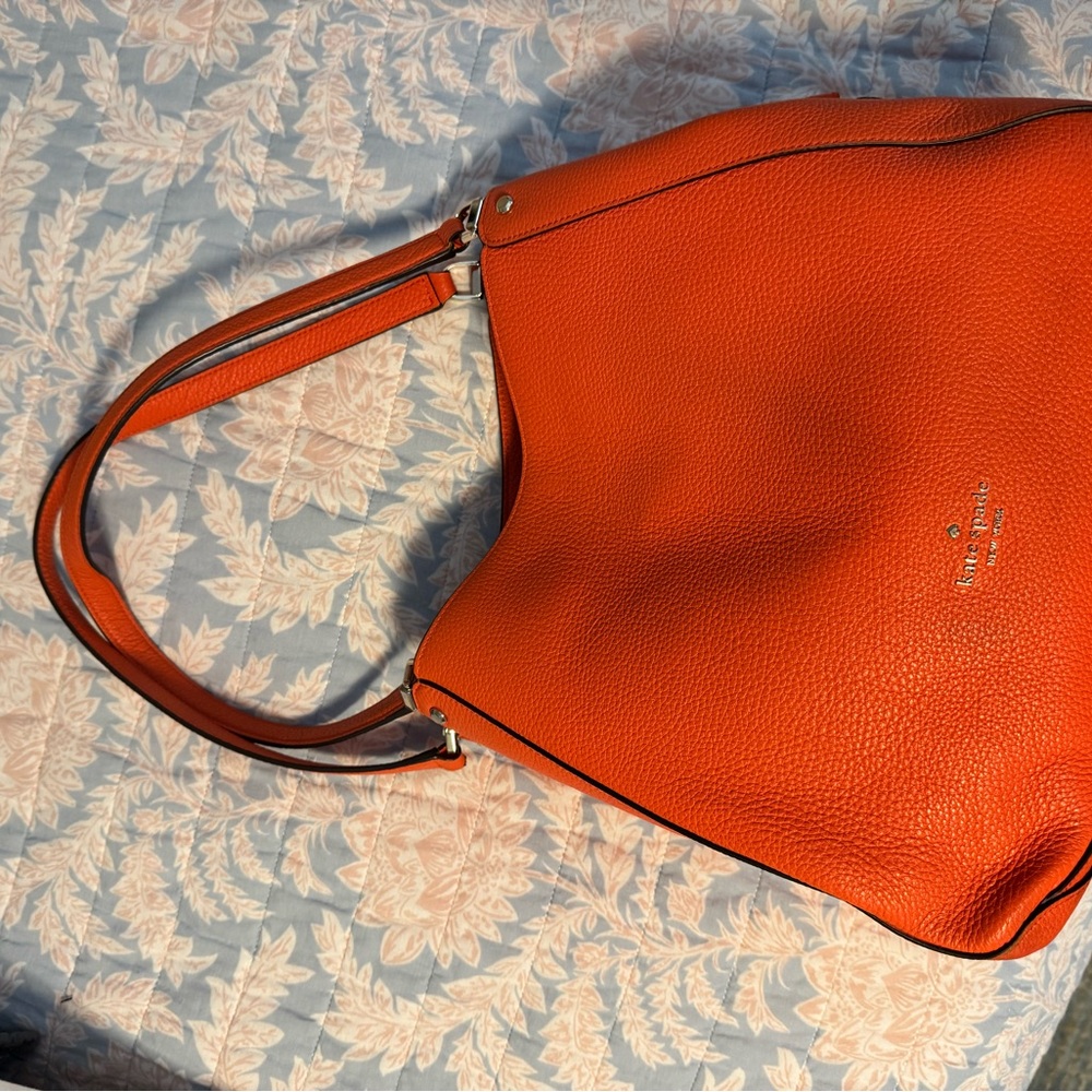 Kate Spade Orange Shoulder Bag - Picture 2 of 6